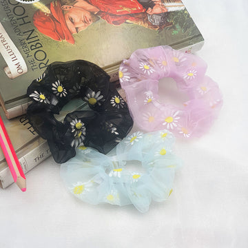 Flower Bloom Scrunchies Collection