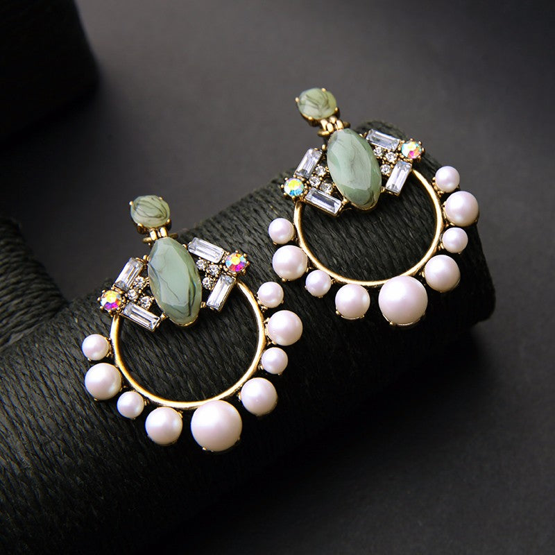 Pearl Dangle Earrings - Ticara Town